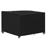 Patio Outdoor Table Cover,35"(L)x35"(W)x 35"(H),Waterproof Garden Stool Cover,Durable Windproof Tabl