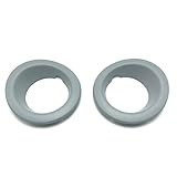 JSD AUTO PARTS New Grey Fog Light Lamp Bezel Cover Trims Pair for 2006-2009 Range Rover Sport DXB000221LML +DXB000231LML