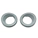 New Grey Fog Light Lamp Bezel Cover Trims Pair for 2006-2009 Range Rover Sport DXB000221LML +DXB000231LML