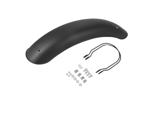 Garde-boue avant moto universel en métal noir mat pour GN125 et GS125