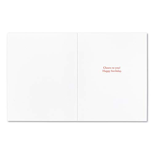 Positively Green Birthday Card: "Let Us Celebrate The Occasion With Wine And Sweet" #TOP1