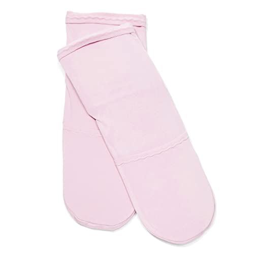 Image of NatraCure Pink Cold Therapy Socks - Reusable Gel Ice Frozen Slippers for Feet, Arthritis, Neuropathy, Plantar Fasciitis, Post Partum Foot - Size: Large
