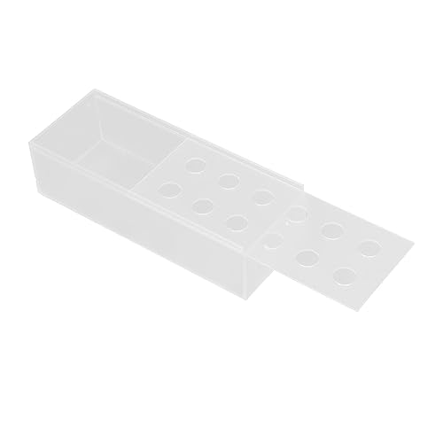 Jarrones acrílicos transparentes LED para la decoración navideña perfecta 8