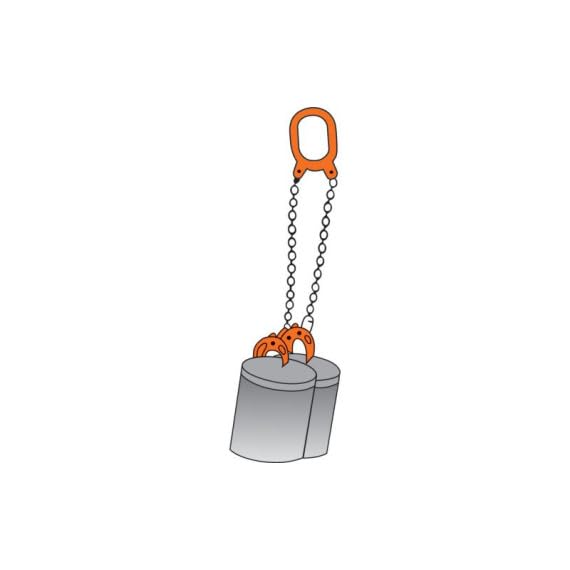 Transportkralle mit Kette fhk 1-1t Marke UNICRAFT
