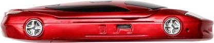 Snexian Rock Car Design Keypad Flip Phone with Dual Sim - Red
