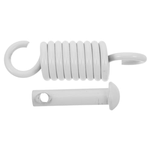 DIYEAH Ressorts en Fer pour Chaise Hamac Suspendue 2 Pcs Goupilles Universelles, Clips à Ressort Robustes pour Balancelle de Porche, Accessoires Patio et Jardin pour Installation Rapide