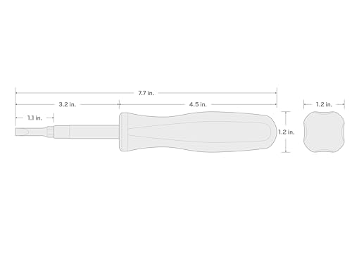 Image of TEKTON 6-in-1 Slotted Driver | DMS14008