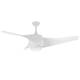 Ventilador de techo CP 99132 de Orbegozo con luz LED con motor AC de alto rendimiento en tres tonalidades: cálida, neutra y fría, con el que refrescarte en épocas de calor