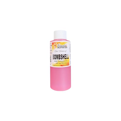 Bombshell Home Fragrance Oil by Scents & Inspiration | Incense Oil for Warmers | Great for Freshening Any Space | 4 fl oz