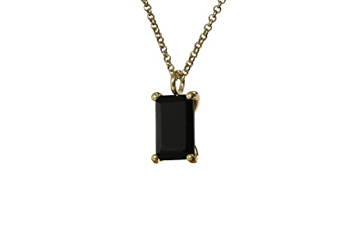 Collier Onyx Noir artisanal cristal de protection chaîne au choix