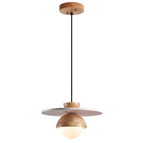 Lampe suspendue nordique en bois pour créer un véritable havre de paix zen