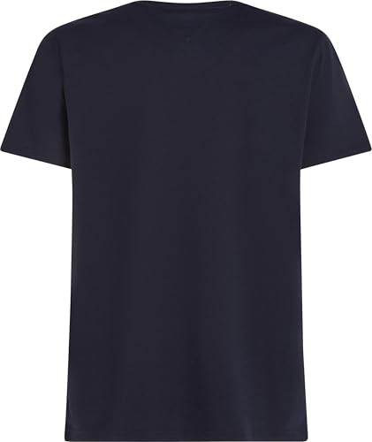 Tommy Hilfiger Men's Short Sleeve Cotton Graphic T-Shirts with Printed Logo3