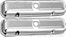 Racing Power Company - R9461 - Chrome 1959-79 Pontiac 326-455 V8 Short Valve Cover - Unbaffled (includes Grommets)