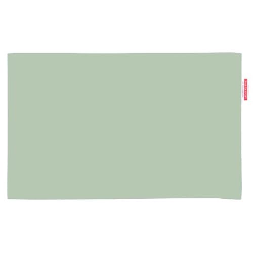 枕カバー 35 × 55 cm グリーン ファスナー 式 ハーモニー 無地 ぶつぬい 綿 100% コットン おしゃれ お洒落 かわいい 可愛い まくら マクラ カバー 日本製