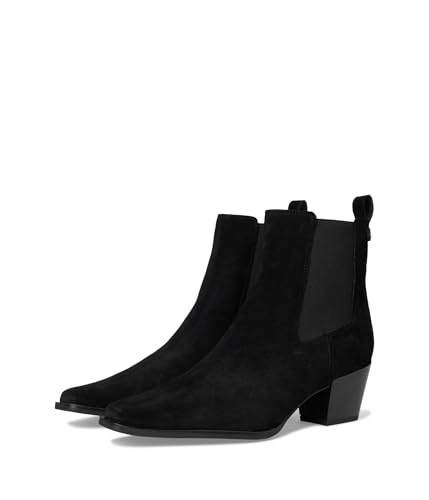 Image of Sam Edelman Women's Ashtyn Ankle Boot, Black Suede, 5 UK
