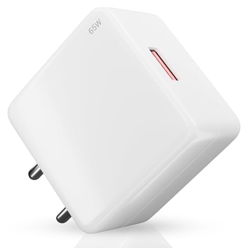 Image of AILKIN 65W Ultra Fast Charger Adapter Only- True 65W PD Charging, Unleash True Power for OnePlus 12 /12R /11 /11R /10 /10R, Nord CE 3 Lite 5G, Nord 2T 5G, Nord CE 2 Lite 5G, Nord 5G