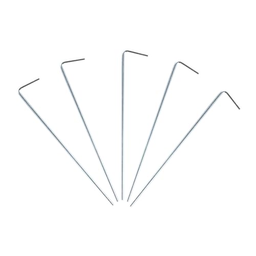 Toyvian Clavos Rectificados de Material Robusto para Toldo de Camping 2