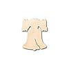 Unfinished Wood Liberty Bell Shape Patriotic 4th of July Craft up to 46" DIY 12" / 3/4" #1
