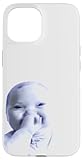 AI Baby Holding Laugh Meme Case for iPhone 15