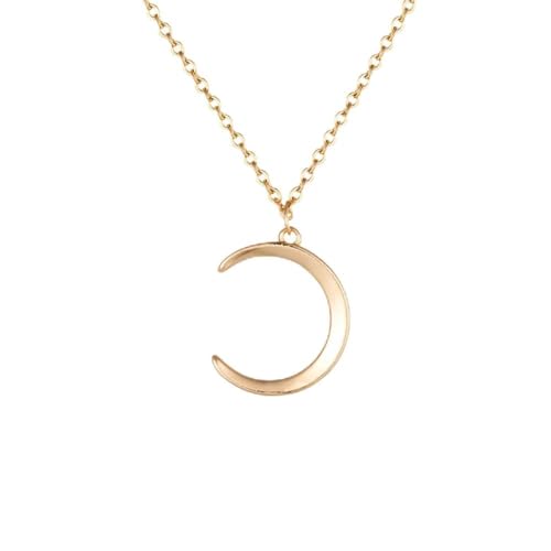 Collier court lune argent 925 pour sublimer vos tenues bohèmes et quotidiennes