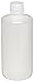 Wheaton 209169 Polypropylene Leak Resistant Narrow Mouth Bottle, 16oz With 28-410 Screw Cap, Natural, Autoclavable, 72mm Diameter x 171mm Height (Case Of 48)