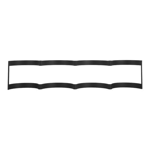 LIFKOME Dispensador De Papel Higiénico Wave Cloud Color Negro