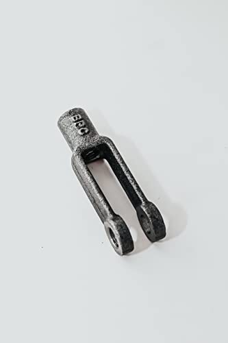 Adjustable Yoke End 5/16-24 NF Thread And 5/16 Inch Diameter Thru-Hole (1 EA)