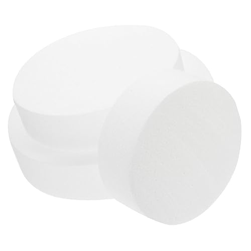EPIGEIST 3 piezas Modelos de Pastel de Espuma para Practicar Reutilizables Detallados y Ligeros Moldes Redondos para Decoración y Entrenamiento Repostería