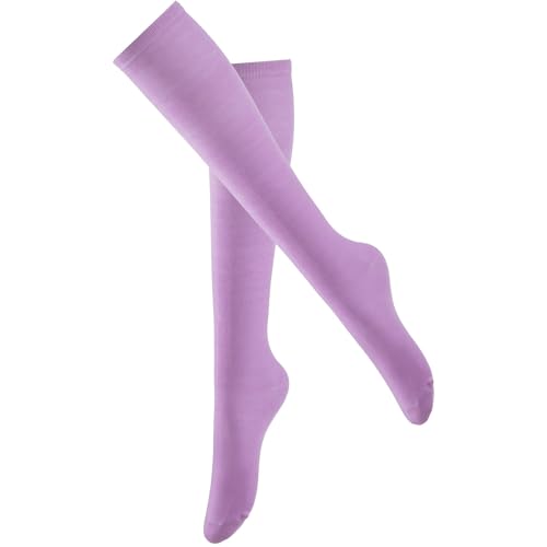 Image of Knee High Socks for Women, Long Tall Knee Tube Socks