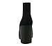 Soda EDITOR ~ Women Lug Sole High Heel Chelsea Fashion Ankle Boot w/Double Elastic Gore (BLACK Imit Suede, US Footwear Size System, Adult, Women, Numeric, Medium, 8)