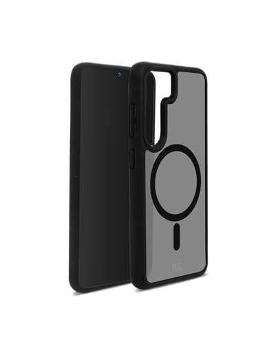 Image of DailyObjects Case for Samsung Galaxy S23, Drop Protection Polycarbonate Nimbus Matte Slim Shockproof Back Cover,Black