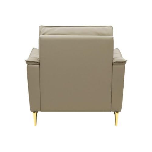 Image of Wakefit Tuvalu Large Sofa Without Motion - Single Seater - Beige