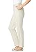 Woman Within Women's Plus Size Freedom Waist Straight Leg Chino - 18 W, Natural Khaki