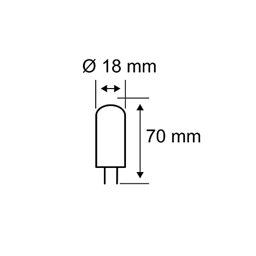 Paulmann 28801 LED lamp Set of 3 pin Base Neutral White 3x5 watts Energy-Saving lamp Clear Lighting Lamps 4000 K G9 - Image 4