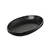 Produktbild AMBITION Servierplatte oval schwarz 14 x 9,5 cm Porzellan Servierschale für Obst Salate Desserts Spülmaschine & Mikrowelle 1 Stück