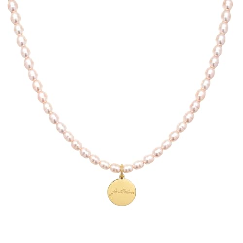 Collier perles d'eau douce roses un bijou romantique pour lui dire Je t'aime