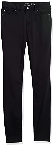 Amazon Essentials Women's Skinny Denim Jegging, Black, 10 Short