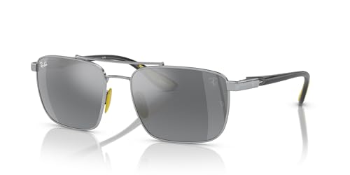 Image of Ray-Ban womens Rb3715m Scuderia Ferrari Collection Square Sunglasses