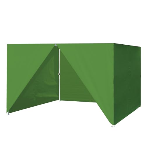 Eurmax USA Full Zippered Walls for 8x8 Easy Pop Up Canopy...