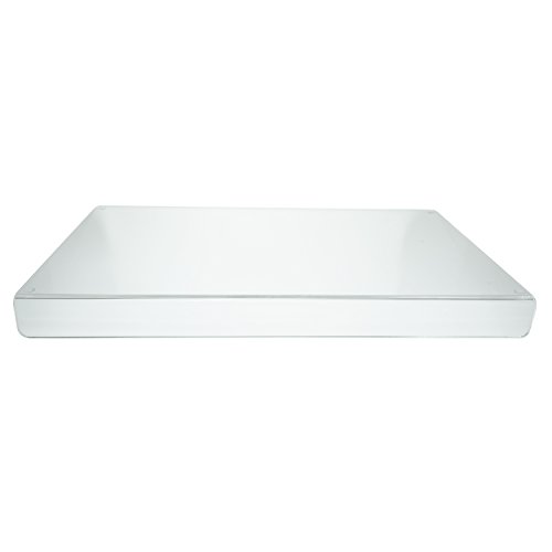 Source One Premium Clear Acrylic Counter Top Cutting Board 15 X 15 & 16 X 18 Inches Available W 2 Inch Lip (16 X 18) #TOP3