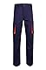 Velilla 103008S - Hose (Größe 34) Farbe marineblau und orange fluoreszierend