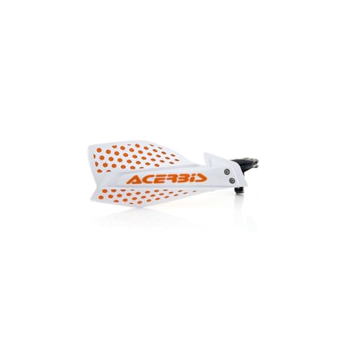 Image of Acerbis X-Ultimate Handguards - White / 16 Orange