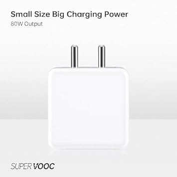 Image of Original 80W Supervooc Adapter for Realme 12 pro plus /11 pro plus /11 /10 /9 Pro /Narzo 60 Pro /60 /50 /50 pro /30 (DEC39)