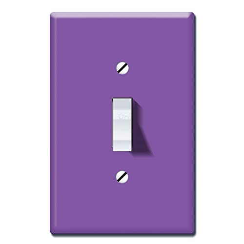 Add a Pop of Color to Your Home with a Purple Light Switch Cover