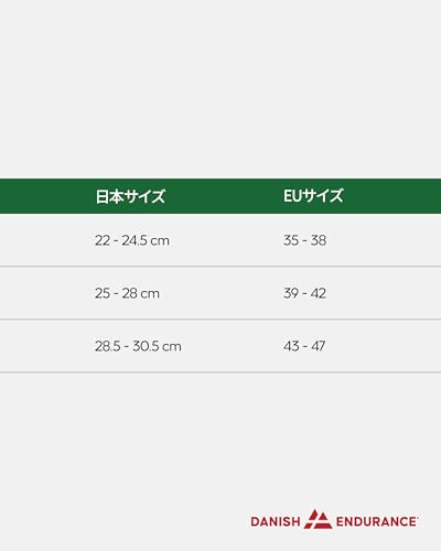 DANISH ENDURANCE 長距離ランニングソックス クオーター