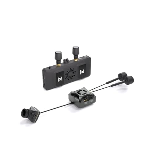 2W VTX Gyro 1080P/100fps Digital Image Transmission Night Vision Starvis II Sensor,Compatible For Fpv Drone(GT Kit With VRX)