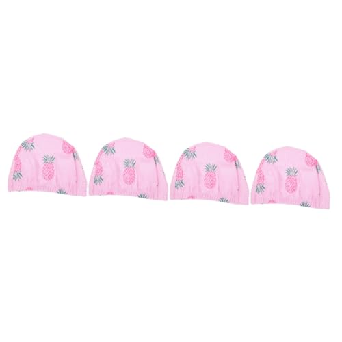 Bonnet de bain pour tout-petits et enfants pack de 4 ensembles multicolores