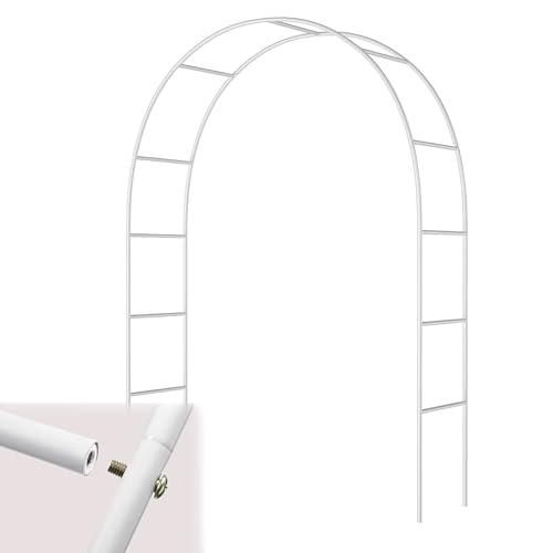 Arche de jardin treillis pergola et tonnelle métallique pour rosiers