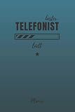 bester Telefonist lädt Planer: inkl. Kalender 2020/2021 für die Ausbildung o. Weiterbildung | Perfekt für Männer, die kompetent am Telefon telefonieren | Ausbildungsbeginn Geschenk
