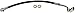 Dorman H620838 Front Passenger Side Brake Hydraulic Hose Compatible with Select Buick Models